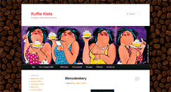 Desktop Screenshot of koffie-klets.co.za